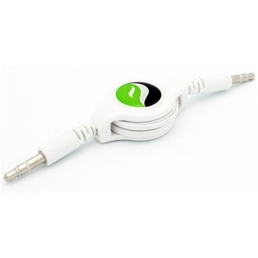 Cable Auxiliar Retráctil 3.5mm compatible con Auto y Audio miniatura 6