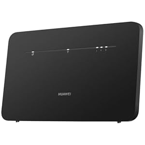 Huawei B535 4G LTE Router 3Pro (Cat.7, 4G LTE bis zu 300 Mbit/s(Download), 100 Mbit/s(Upload), WiFi 300Mbps(2.4GHz)+867Mbps(5GHz), 4X Gigabit LAN), schwarz