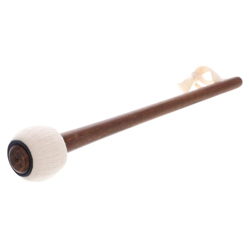JOINPAYA Wooden Gong Mallet Chinese Gong Mallet with Durable Wood Handle and Cloth Tip for Percussion Instruments Xylophone Sticks and Musical Performances