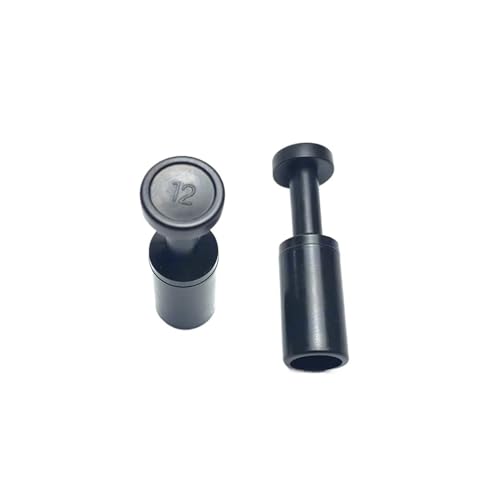 Embout pneumatique en plastique POM noir et blanc de 9.52mm ou 3/8 pouce