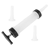Amosfun Embutidora De Salchichas Manual De Plástico Máquina Para Embutir Carne Herramienta Para Salchichas Fácil De Limpiar 40 Piezas Por Set Adecuado Para Hacer Embutidos Casa