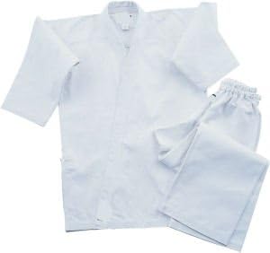 Bold Middleweight 7.5 oz Traditional Karate Uniform - White