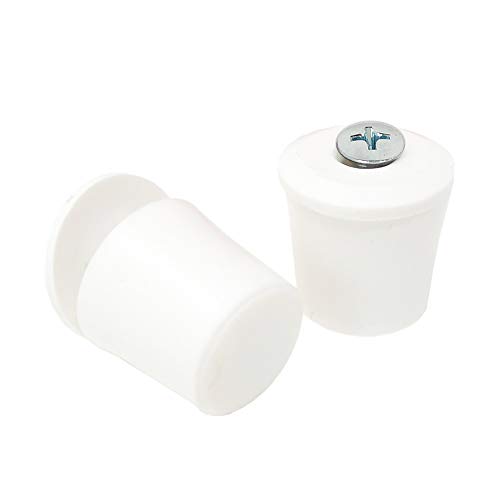 Diwaro® Bloque volet roulant,20 mm,Couleur marron foncé, gris, marron clair, gris clair, noir, blanc,avec bouchon de fermeture et vis,matière plastique,pour liteau, endschiene,volet roulant blindé