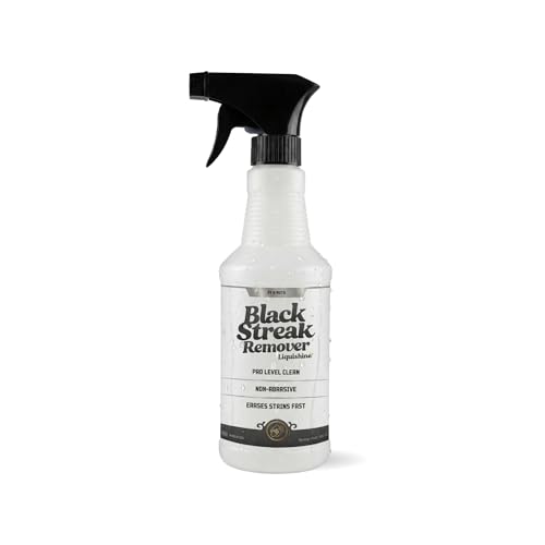 LIQUISHINE Black Streak Remover RV Cleaner Removes RV Black Streaks from Sidewalls Exterior Spray for Fiberglass & Painted Surfaces Safe for Decals Wet or Waterless Use 16 Fl Oz