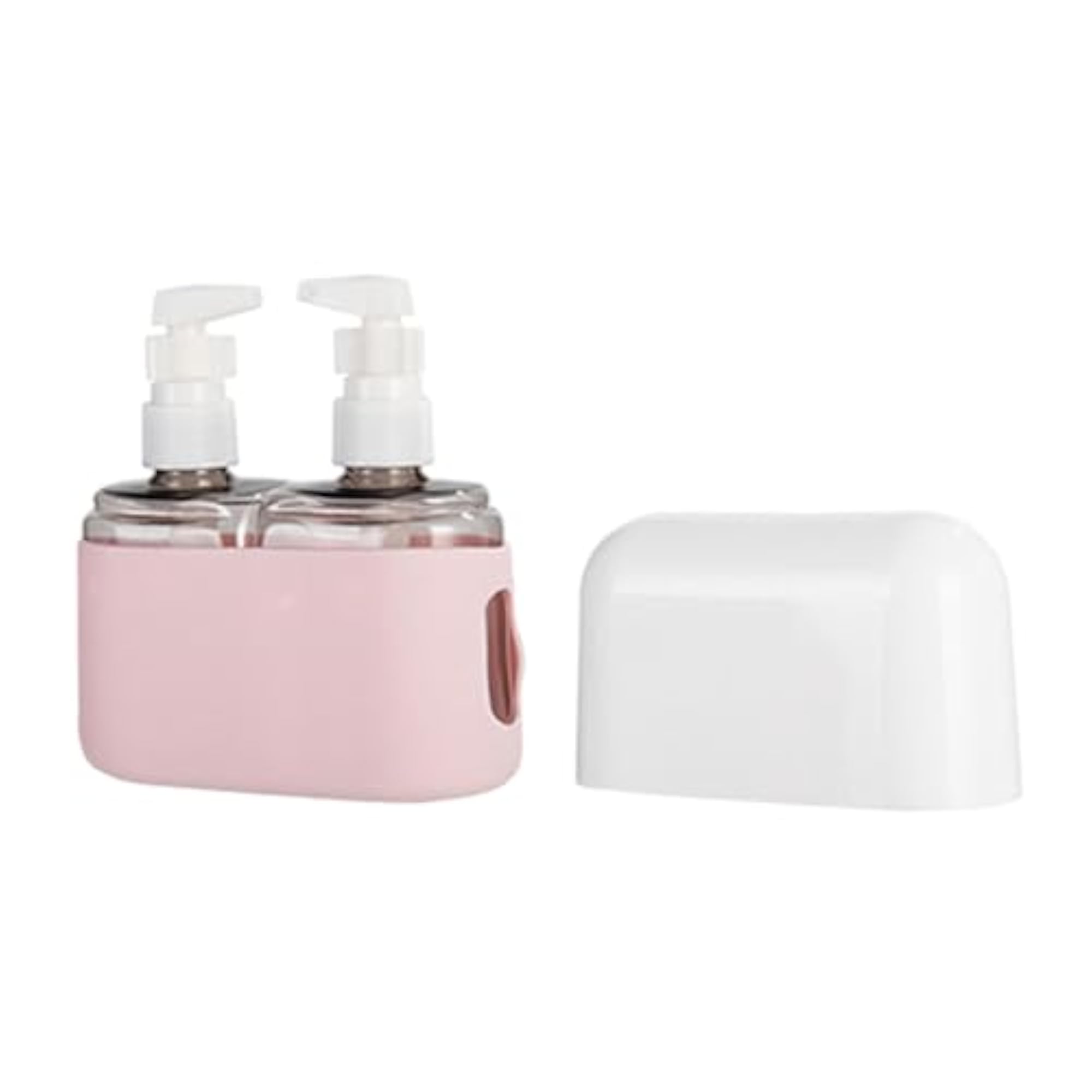 Travel Size Containers for Foam Soap & Cosmetics, 2pcs Pink