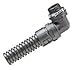 ELECTRI-FLEX 90193 CONDUIT CONNECTOR, R/A, NYLON, SZ 1/4IN, PG-7, BLK