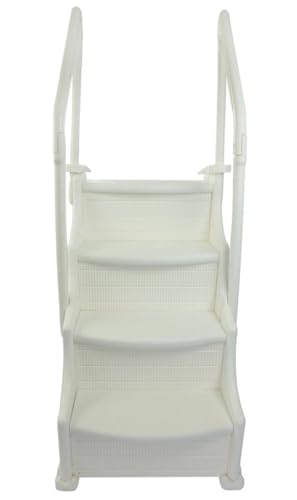 Escalera para piscina de superficie 45 pulgadas altura miniatura 2