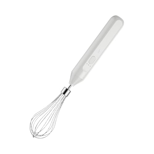 Mixeur - Drummer de handfield, batidora eléctrica de cocina, bater de batir eléctrico | Cargas USB portátiles de bateristas de huevos de 3 velocidades, batería alta integrada de 800 mAh