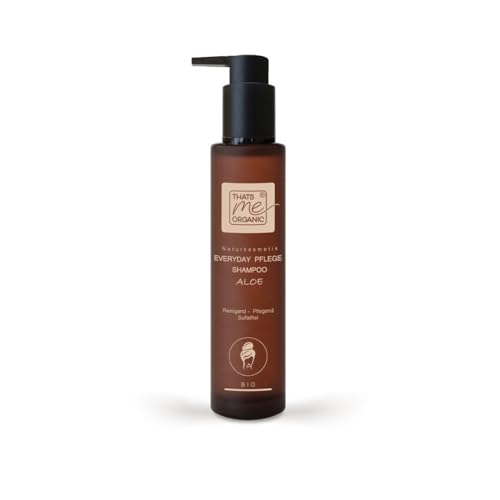 Champú orgánico «Everyday» Aloe (200 ml) – Champú sin sulfatos – Ideal para cabello y cuero cabelludo – Protección contra las influencias ambientales – Receta optimizada