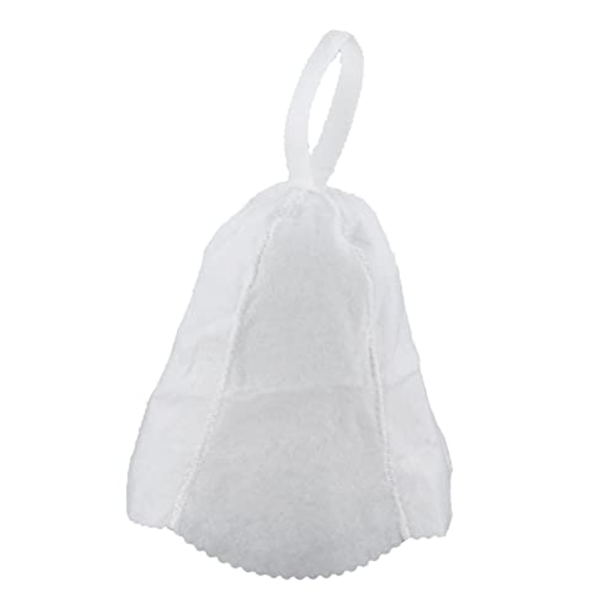 Sauna Cap Russian Banya Hat, Natural Wool Felt