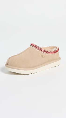 Image of UGG Women's Tasman Ii Slipper, Sand /Dark Cherry, 12