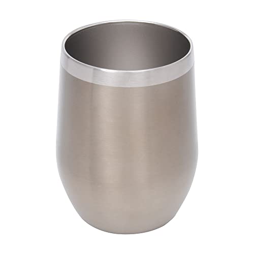 Mimo Style Caneca Térmica Inox Bronze, Sem Alça, Tampa Hermética à Prova de Vazamento, Com Capacidad