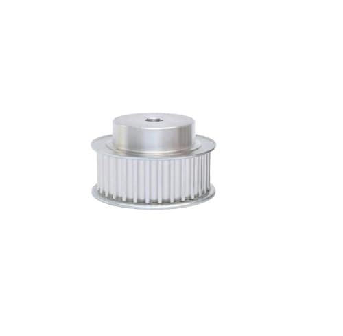 Polea H de aluminio contra el deslizamiento de correas dentadas en ejes de 12 mm
