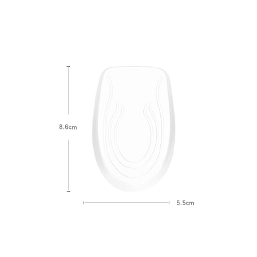 2 Piezas Plantillas de Gel de Silicona para Aumento de Altura 2 cm miniatura 2