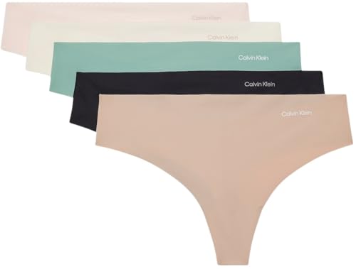 Lot de 5 strings en coton avec logo - vue 4