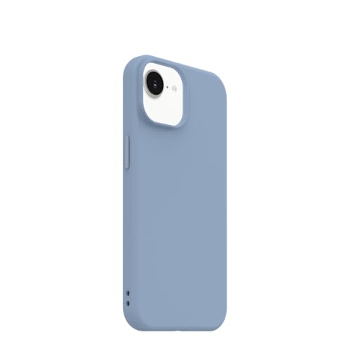 Image of OtterBox iPhone 17e, 16e, 15, 14, & 13 Figura Series Case - Polus Blue - Aesthetic, Silicone Phone Cases, Protective Minimalist Design, MagSafe iPhone Case with Camera Protection