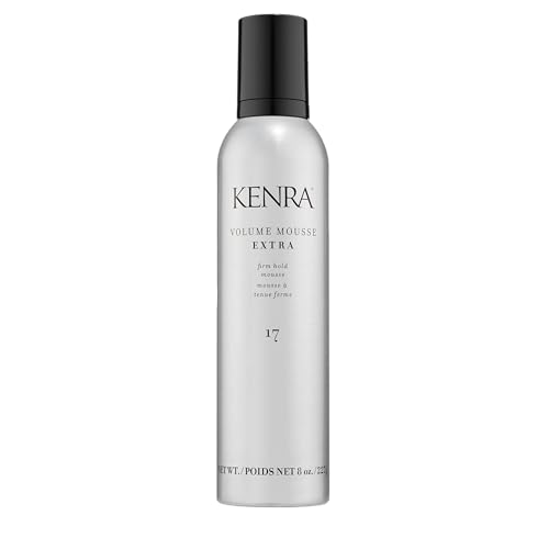 Kenra Volume Mousse Extra 17 | Firm Hold Mousse | Non-drying, Non-flaking Lightweight Formula |...