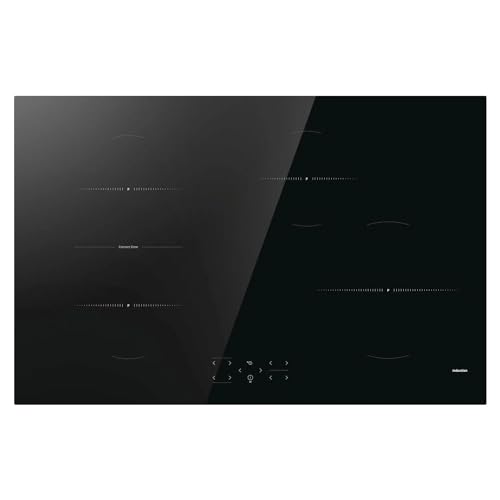 Hisense HI8421BSC - Placa de inducción (80 cm), color negro