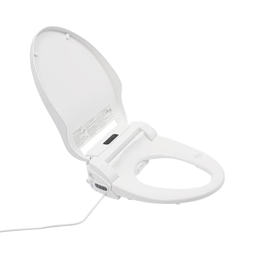 Asiento de inodoro con bidet, tapa de inodoro con calefacción remota, inodoro inteligente, secado de aire caliente, se instala en el inodoro y se puede utilizar en casas, baños, etc