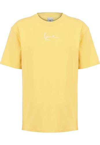 T-shirt à manches courtes Karl Kani jaune Small Signature Tee original pour look branché