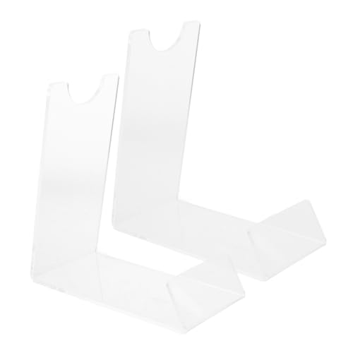 SUPVOX Sword Rack Stand Acrylic Lightsaber Display Stand for Home Decor Desktop Wand Holder