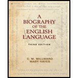 Biography of English Language-Workbook (3rd, 12) by Millward, CM - Hayes, Mary [Paperback (2011)] B008CMBFGG Book Cover