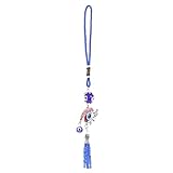 Le pendentif de la conception des yeux diaboliques est une mascotte, riche en symbolisme propice et suspendu, cela peut vous apporter une bonne fortune.