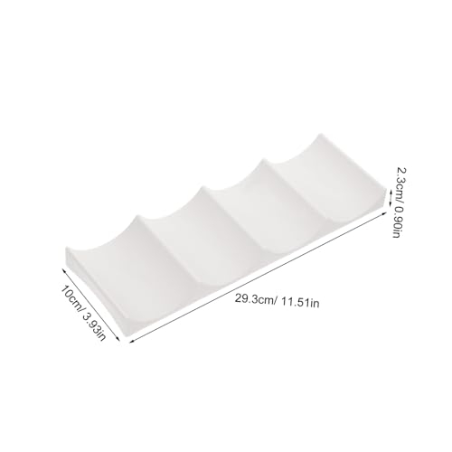 Soporte para botellas de vino plástico resistente 4 botellas miniatura 2