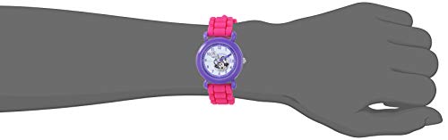 Disney Minnie Mouse Kids' WDS000753 Minnie Mouse Analog Display Analog Quartz Pink Watch2