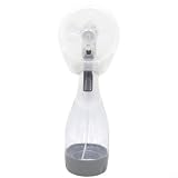 EXTRWORY Ventilatore nebulizzatore portatile portatile con spray d'acqua fine per rinfrescare la stagione calda, a basso rumore, 36 dB, leggero, in polipropilene, 300 g, per uso in aula e il centro