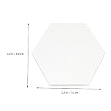 Alipis 10stücke Acryl-zeichenbrett Acryl-dekorationsbrett -diy-brett Kunststoff-zeichenbrett Transparent Waschbar Einfach Zu Bedienen Für Malerei Und Dekoration