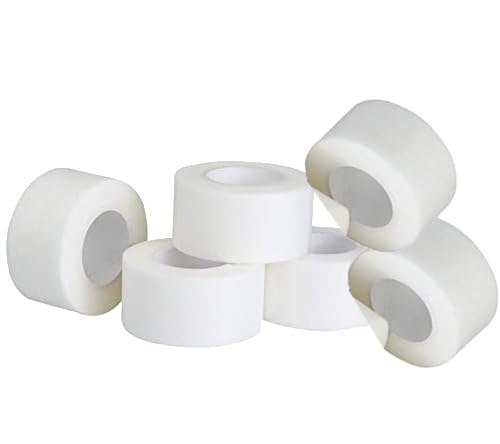 Rilekh Surgical Paper Tape 1" X9.1Meter Surgical Tape, Non-Sterile, Paper, Breathable, For Sensitive Skin First Aid Wound Tape with Pain-Free Removal,Secures Dressing and Medical Devices Pack Of (6) (B0DB5JKJ61) Amazon Price History, Amazon Price Tracker
