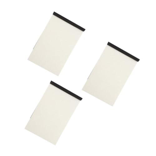 DIYEAH 3 Stück Millimeterpapier Block