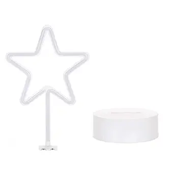 ubersweet Imported LED Light with Holder Base for Party Supplies Removable Home Table Decoration Lamp for Kids Room_163557