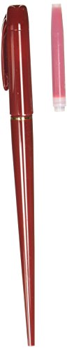 Stylo plume PLATINUM rouge corps DPQ-700A#10 idéal pour vos notes de bureau