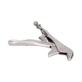 Adjustable Pipe Compression Pliers - Heavy-Duty Locking Pliers for Pipes with Tension Spring Seal Clamp - 7mm Pinch Off Pliers - Steel Pipe Fitting Tool for Plumbing Solutions