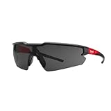 Milwaukee Anti-Fog Safety Glasses Tinted Lens Black/Red Frame 1 pc. - Case of: 1;