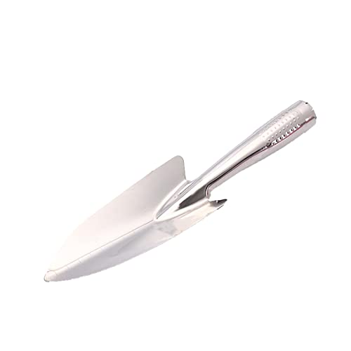 Worparsen Pelle de jardinage portable et robuste à bord rond compact et léger A