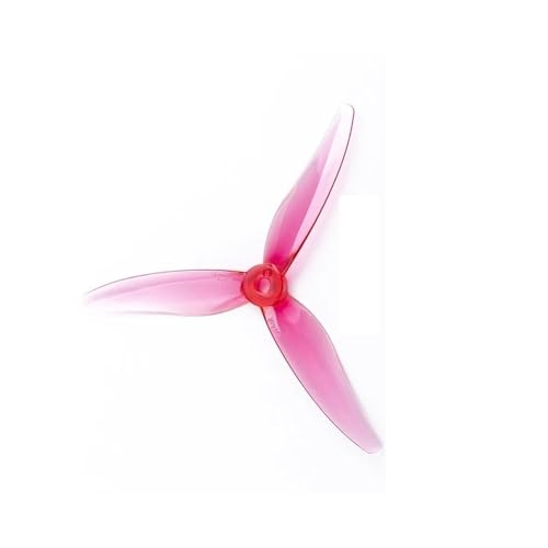 Hélices 3 pales R5146 de 5 pouces pour réparer et équiper un drone de course FPV rose