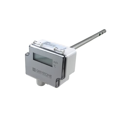 Capteur de débit d'air de gaine Greystone AVDT-XX pour réguler la ventilation de 32 à 122 °F
