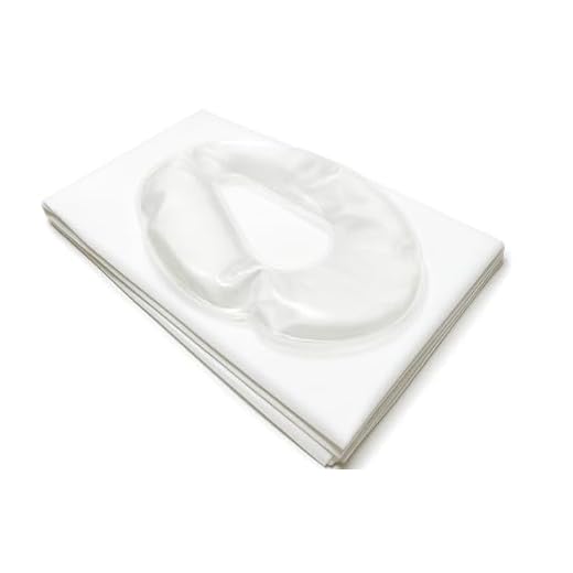 Jonasport Gesichtskissen inkl. gratis Waschfaserlaken Gesichtskissen Massageauflage Gesichtsauflage Nasenschlitzkissen