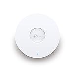 TP-Link EAP610 AX1800 Gigabit Dual Band WiFi 6 WLAN Access point (Dualband 1775 Mbit/s, Omada SDN, gestione centrale, 1 porta Gigabit, roaming wireless senza interruzioni, PoE/DC), bianco