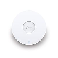 TP-Link EAP610 AX1800 Gigabit Dualband WiFi 6 WLAN Access point (Dualband 1775Mbit/s, Omada SDN, zentrales Management, 1 Gigabit Port, nahtloses WLAN-Roaming, PoE/DC angetriebene) weiß