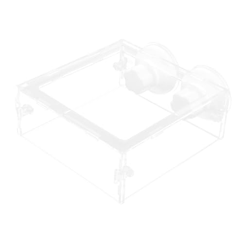 COSMEVIVI Fish Tank Feeding Ring Acrylic Feeding Holder Perfect for Floating Fish Food Reduces Waste