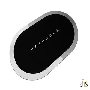 Image of JNS Stylish Door Mat for Home, Strong Fiber Dust Control Mat, Ideal for Entrance, Bathroom and Kitchen