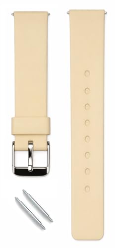 Image of DREAMY DESIGNS 18mm Premium Soft Silicone Watch Strap | Waterproof, Sweat-Resistant, Lightweight Wristband | Skin-Friendly, Durable Replacement Band for Men & Women | Universal 18mm Watch Strap- PACK OF 1