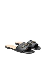 GUESS Women's Hammi Sandal, Black 001, 6