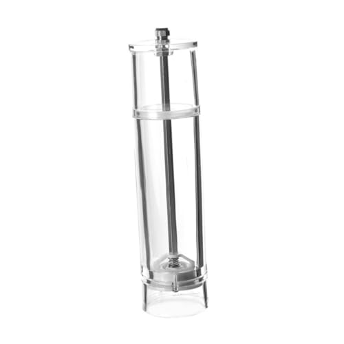 GRIRIW Molinillo De Pimienta Acrílico Ajustable Para Cocina Molino De Especias Manual Para Sal y Pimienta Herramienta De Cocina Transparente
