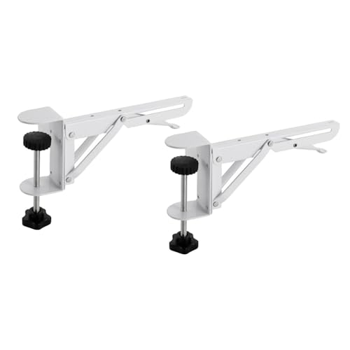 Support de clavier pliable robuste avec fixation à pince sans perçage