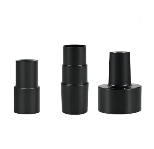 Image of Universal Vacuum Hose Adapter Wet Dry Plastic Vacuum Converter Hose Adapter 2-1 /2 inch to 1-1 /4 inch, 1-1 /4 inch to 1-3 /8 inch to 1-1 /2 inch, 1-3 /8 inch to 1-1 /4 inch Reducer Attachments for Vacuum Cleaner